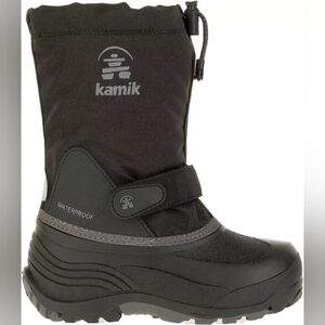 Kamik Black Insulated Snow Boots